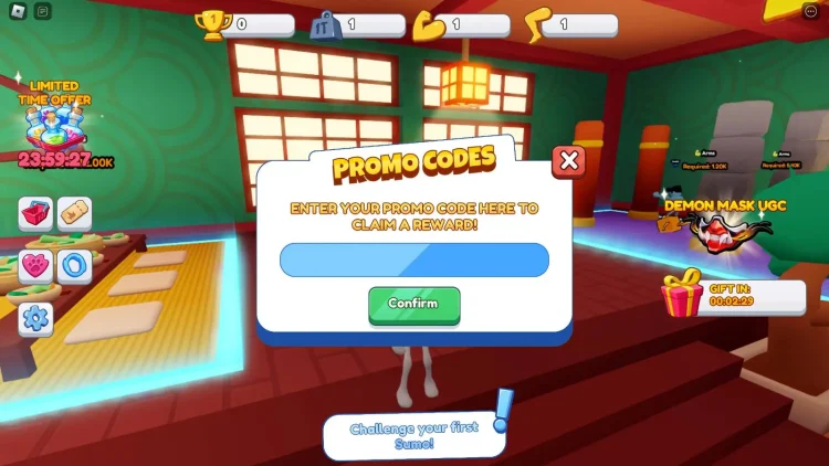 Sumo Simulator Codes Mayıs 2024 Roblox