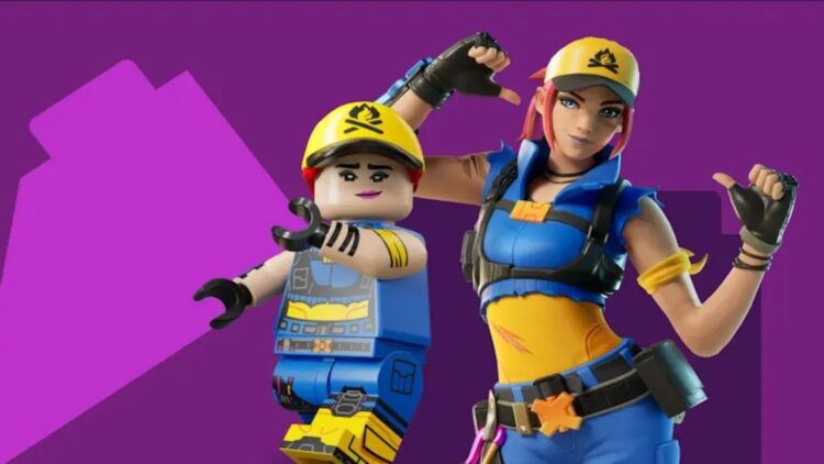 Lego Fortnite'da Bedava Free Skin