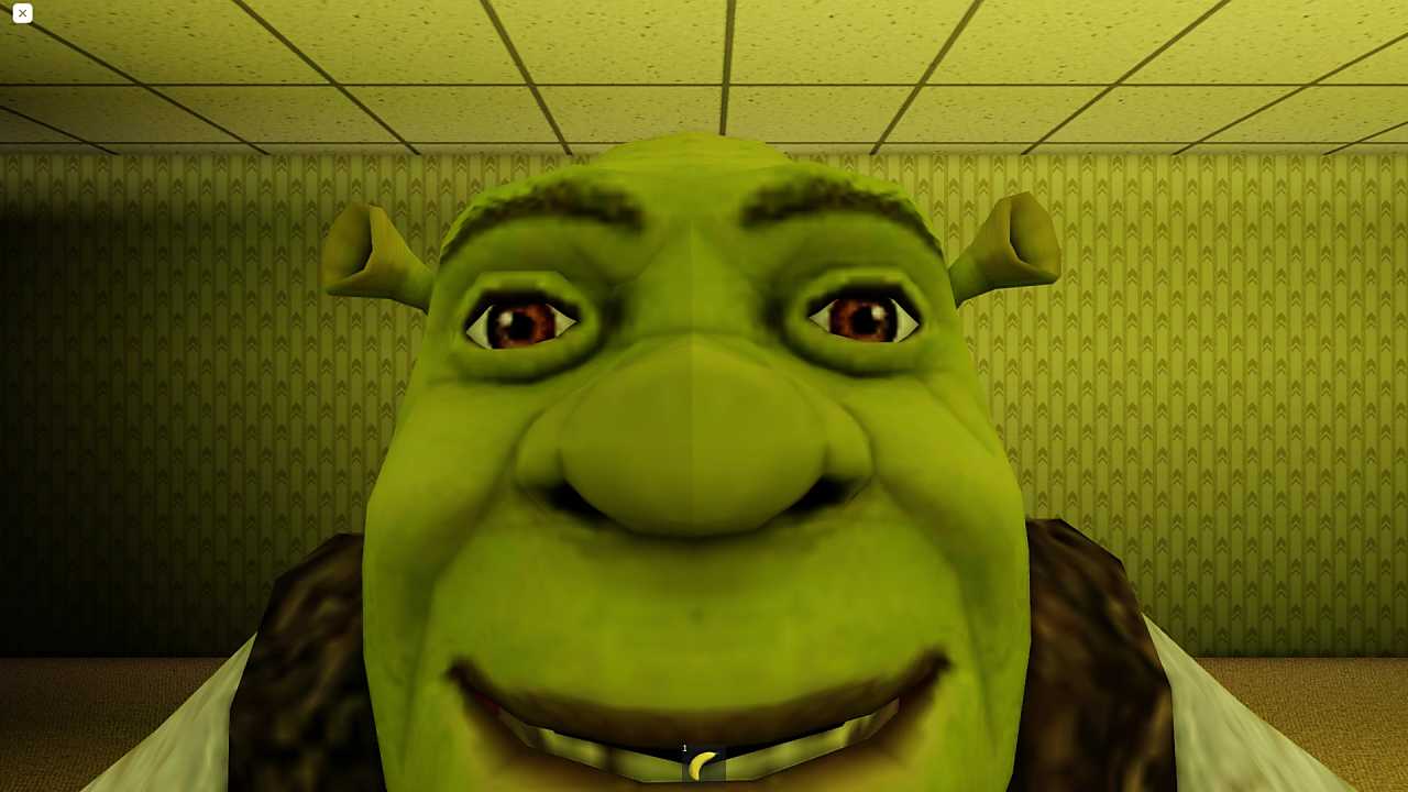 Shrek in The Backrooms Codes Nisan 2024