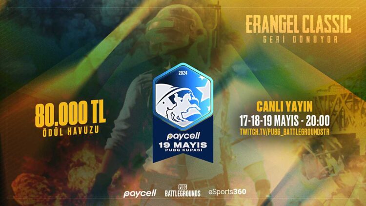 PAYCELL 19 Mayıs PUBG Kupası Başlıyor!