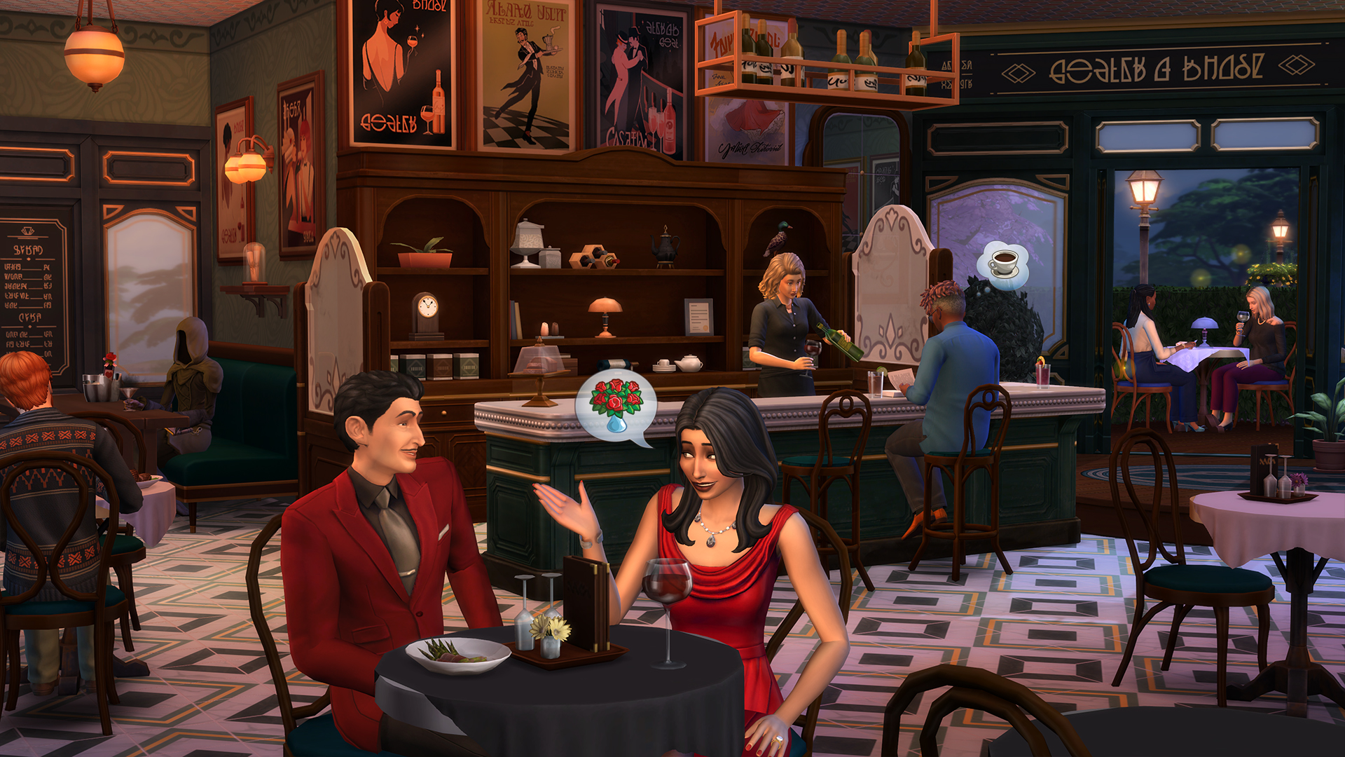 The Sims 4’ün En Yeni Kitleri, Riviera Retreat ve Cozy Bistro Tanıtıldı